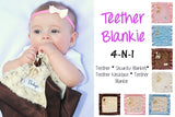 4-in-1 Teether Blankie | More Options