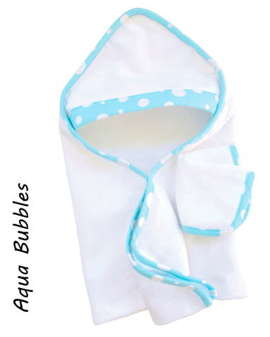 Premium Turkish Velour Hooded Towel Set | More Colors