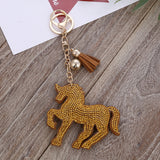 Rhinestone Unicorn Key Chain/ Backpack & Purse Charm