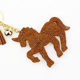 Rhinestone Unicorn Key Chain/ Backpack & Purse Charm