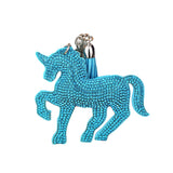 Rhinestone Unicorn Key Chain/ Backpack & Purse Charm