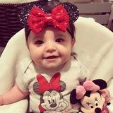 Sparkly, Sequin Mouse Character Inspired Headbands