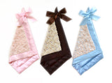 Satin Plush Security Blanket | More Colors