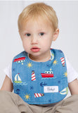 Luxury Reversible Crumb- Catcher Bibs