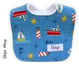 Luxury Reversible Crumb- Catcher Bibs