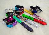 Mermaid Sequin Slap Bracelets