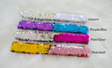 Mermaid Sequin Slap Bracelets