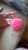 Pom-Pom Unicorn Key Chain/ Backpack & Purse Charm